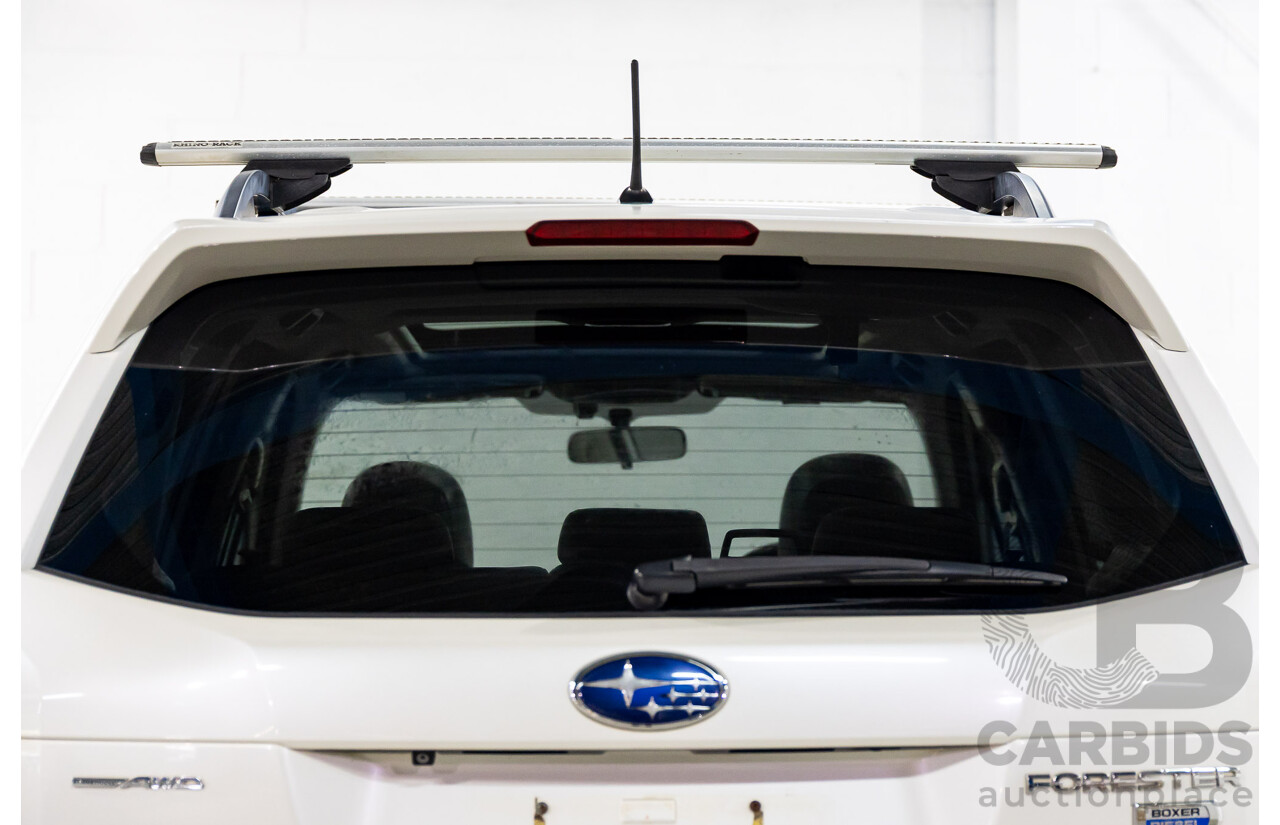 6/2013 Subaru Forester 2.0d-S MY13 4d Wagon White Turbo Diesel 2.0L