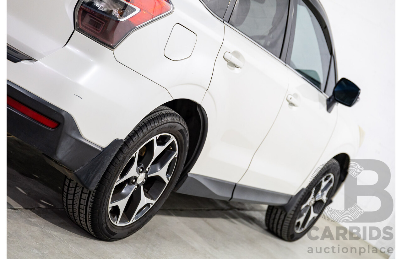 6/2013 Subaru Forester 2.0d-S MY13 4d Wagon White Turbo Diesel 2.0L