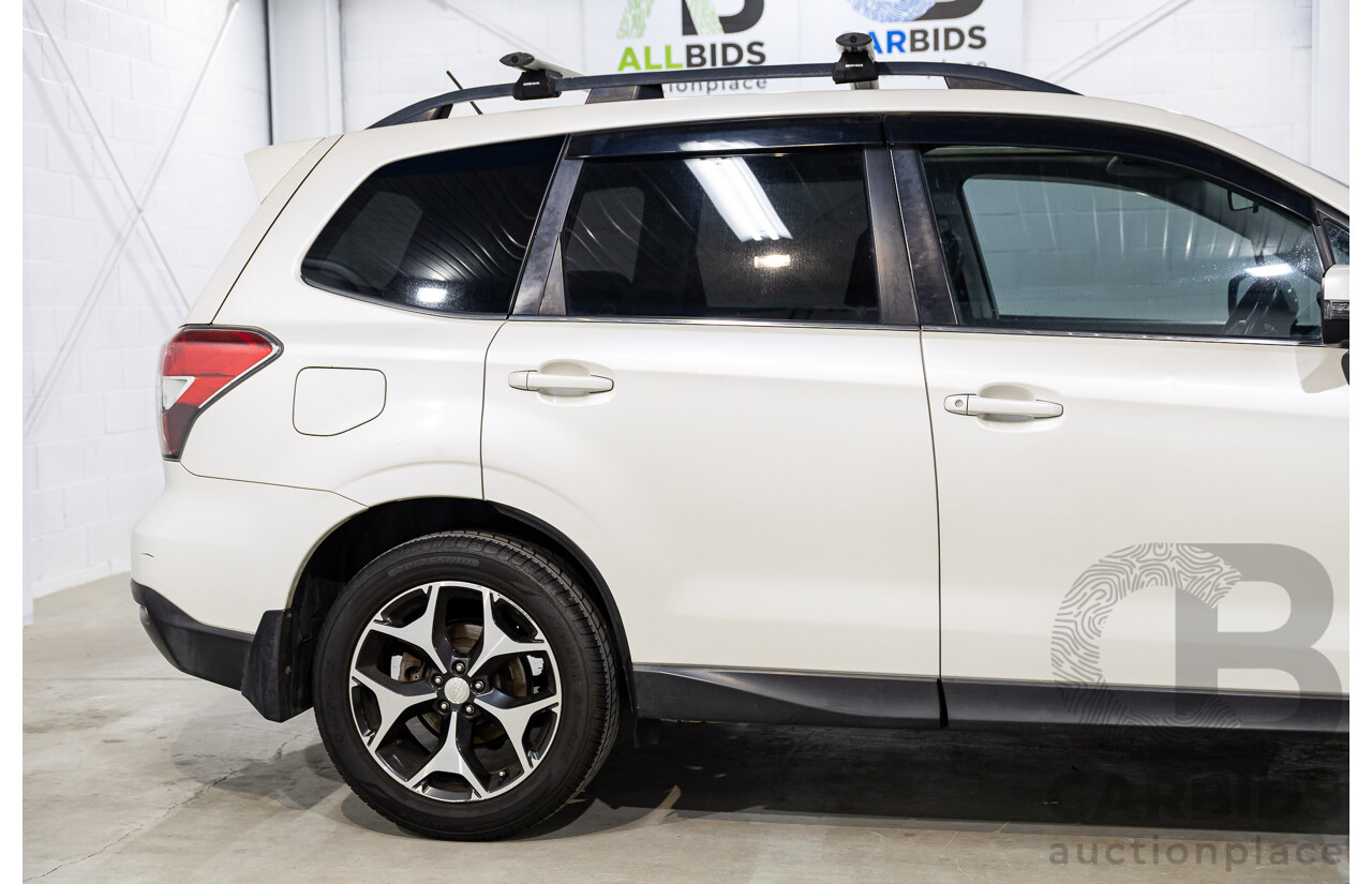 6/2013 Subaru Forester 2.0d-S MY13 4d Wagon White Turbo Diesel 2.0L
