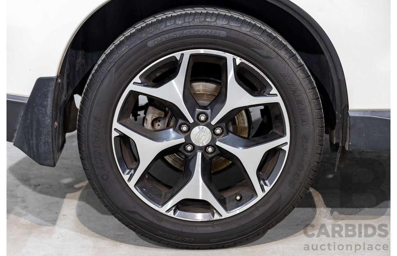 6/2013 Subaru Forester 2.0d-S MY13 4d Wagon White Turbo Diesel 2.0L