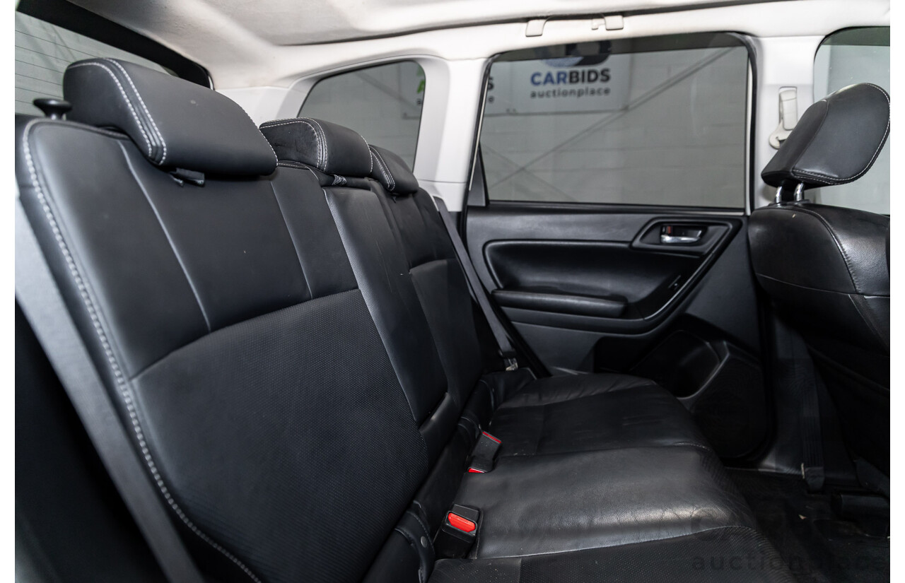 6/2013 Subaru Forester 2.0d-S MY13 4d Wagon White Turbo Diesel 2.0L