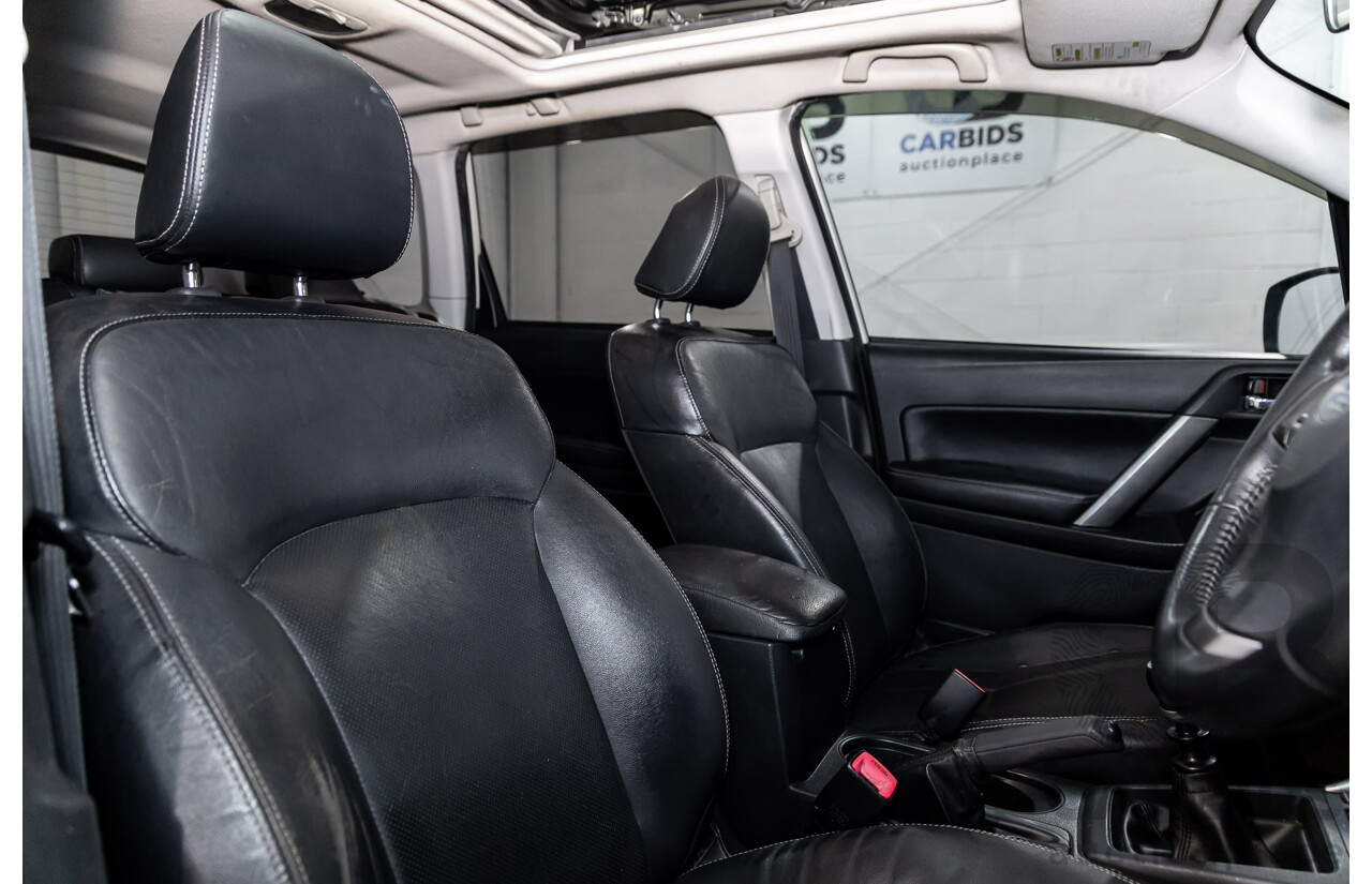 6/2013 Subaru Forester 2.0d-S MY13 4d Wagon White Turbo Diesel 2.0L