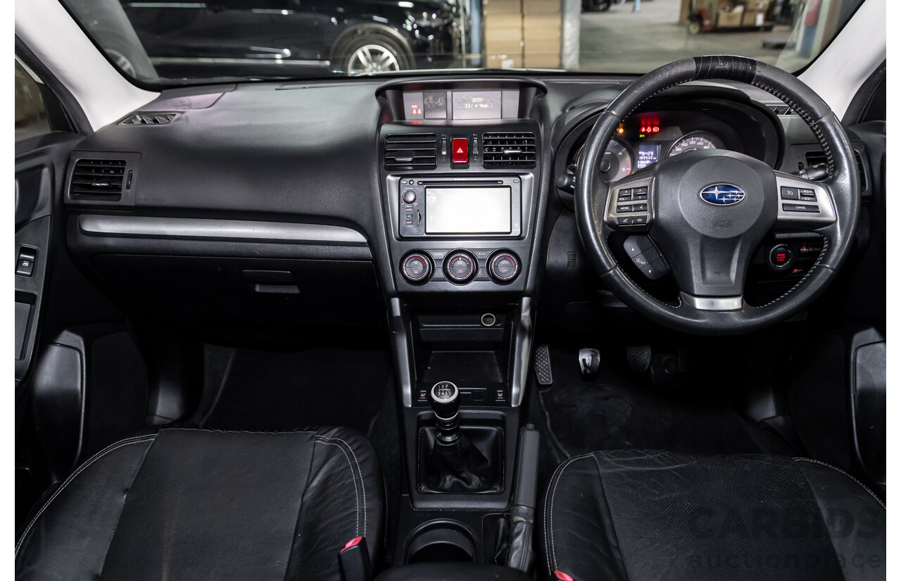 6/2013 Subaru Forester 2.0d-S MY13 4d Wagon White Turbo Diesel 2.0L