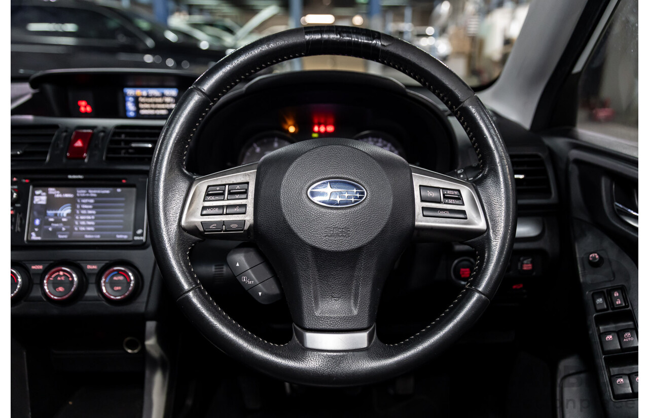 6/2013 Subaru Forester 2.0d-S MY13 4d Wagon White Turbo Diesel 2.0L
