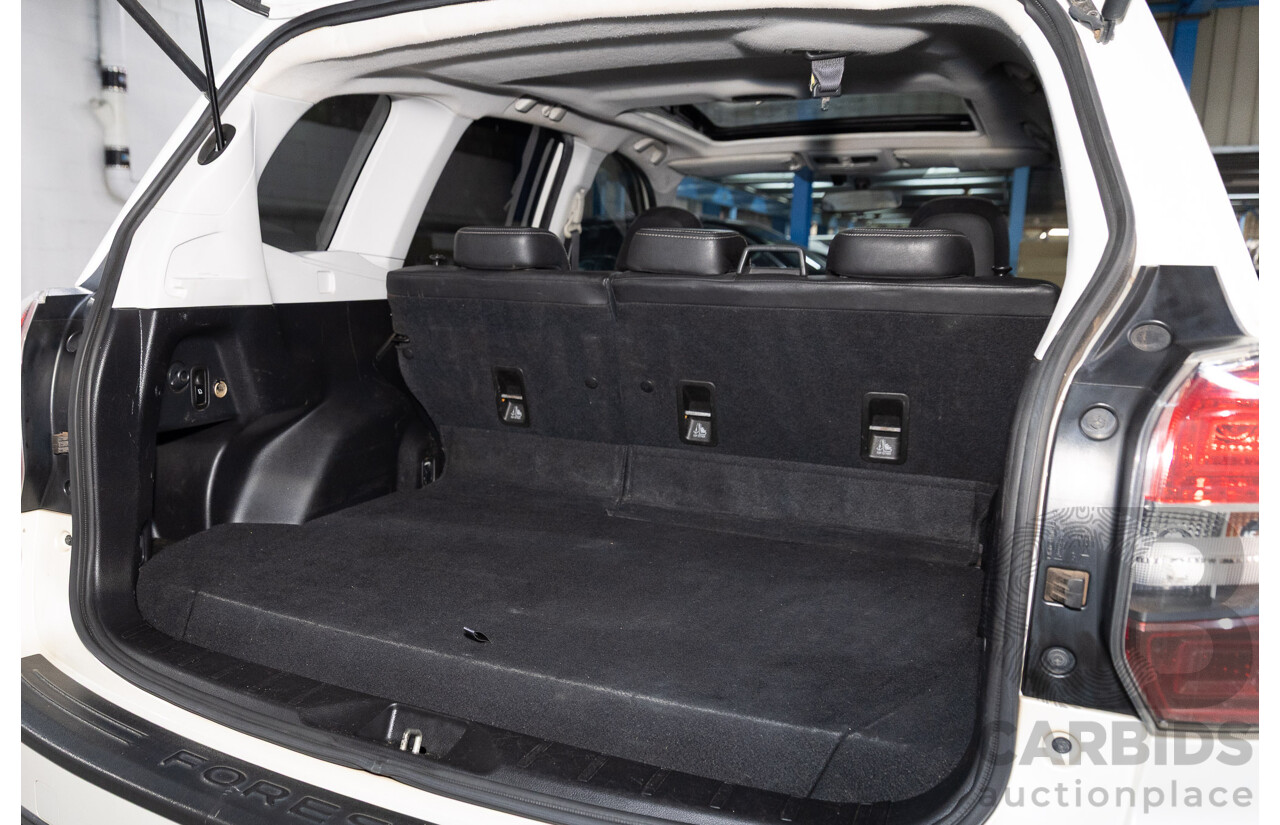 6/2013 Subaru Forester 2.0d-S MY13 4d Wagon White Turbo Diesel 2.0L