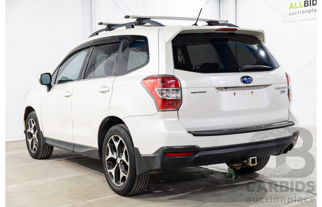 6/2013 Subaru Forester 2.0d-S MY13 4d Wagon White Turbo Diesel 2.0L