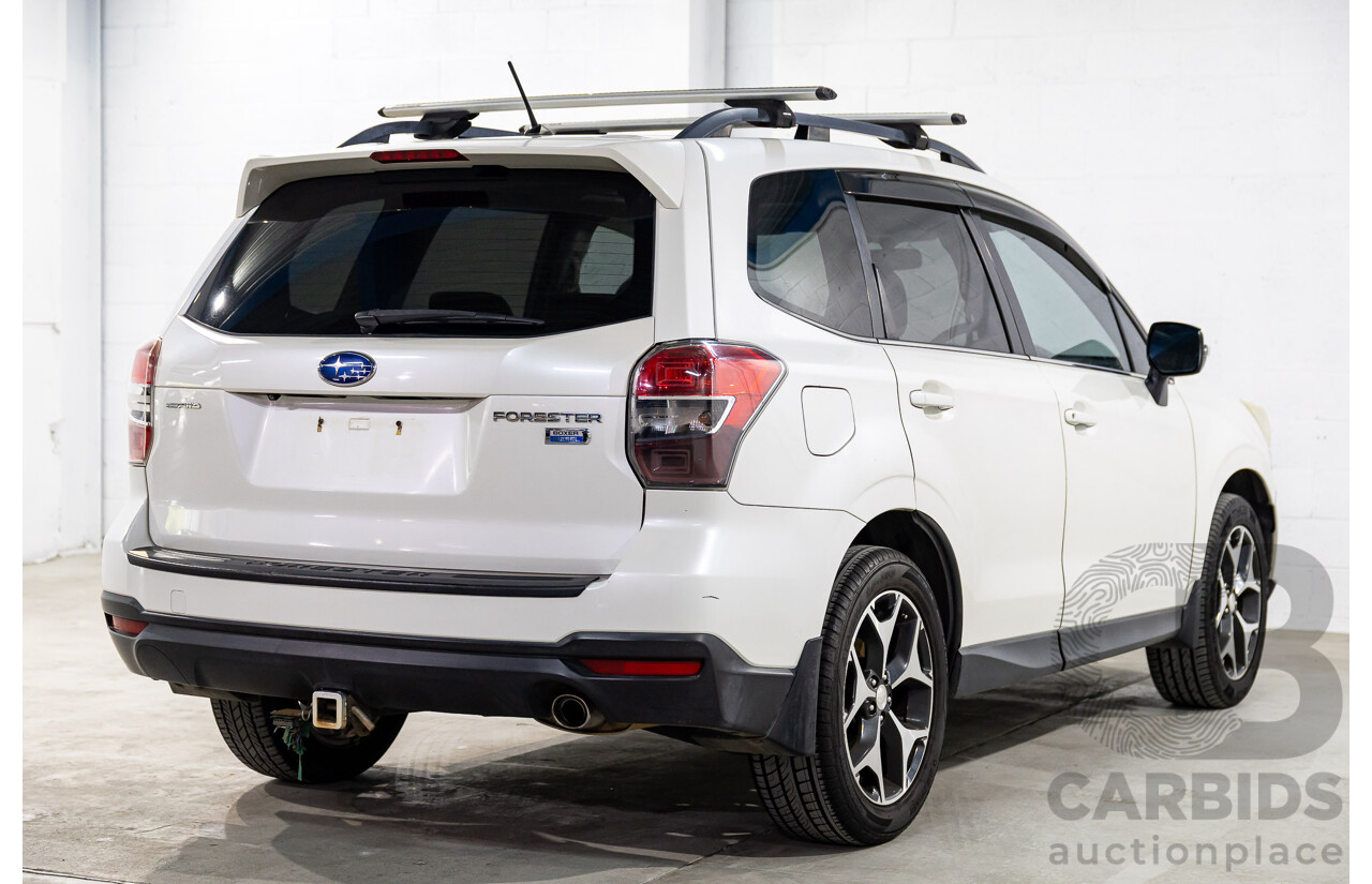 6/2013 Subaru Forester 2.0d-S MY13 4d Wagon White Turbo Diesel 2.0L