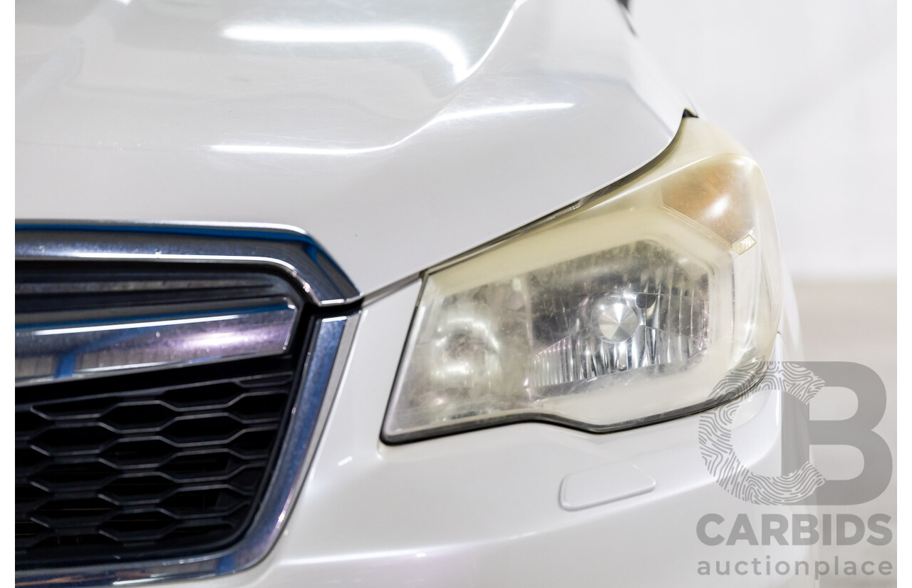 6/2013 Subaru Forester 2.0d-S MY13 4d Wagon White Turbo Diesel 2.0L
