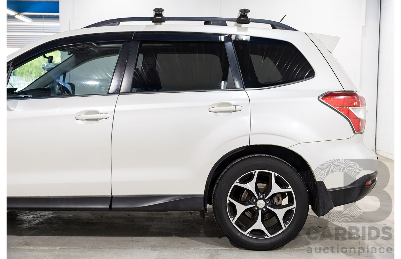 6/2013 Subaru Forester 2.0d-S MY13 4d Wagon White Turbo Diesel 2.0L