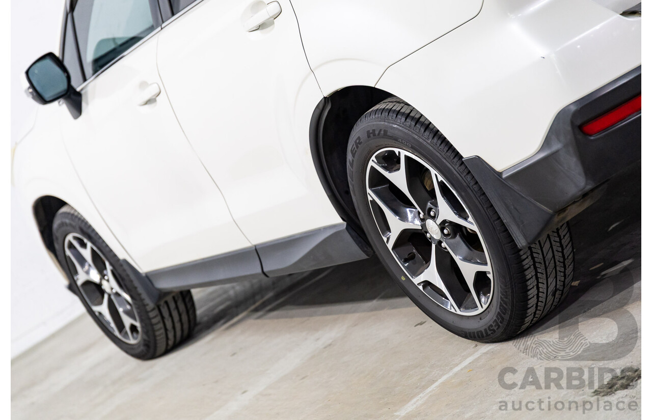 6/2013 Subaru Forester 2.0d-S MY13 4d Wagon White Turbo Diesel 2.0L