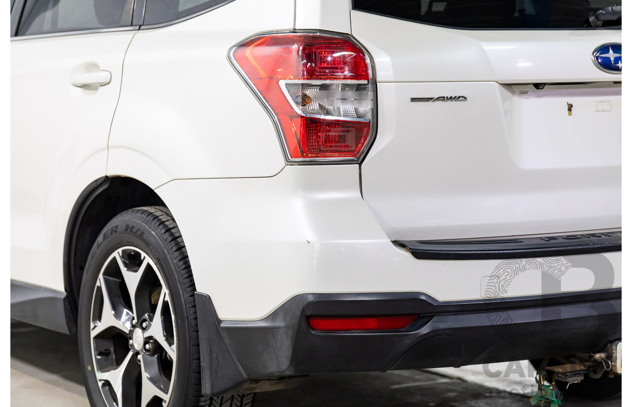 6/2013 Subaru Forester 2.0d-S MY13 4d Wagon White Turbo Diesel 2.0L