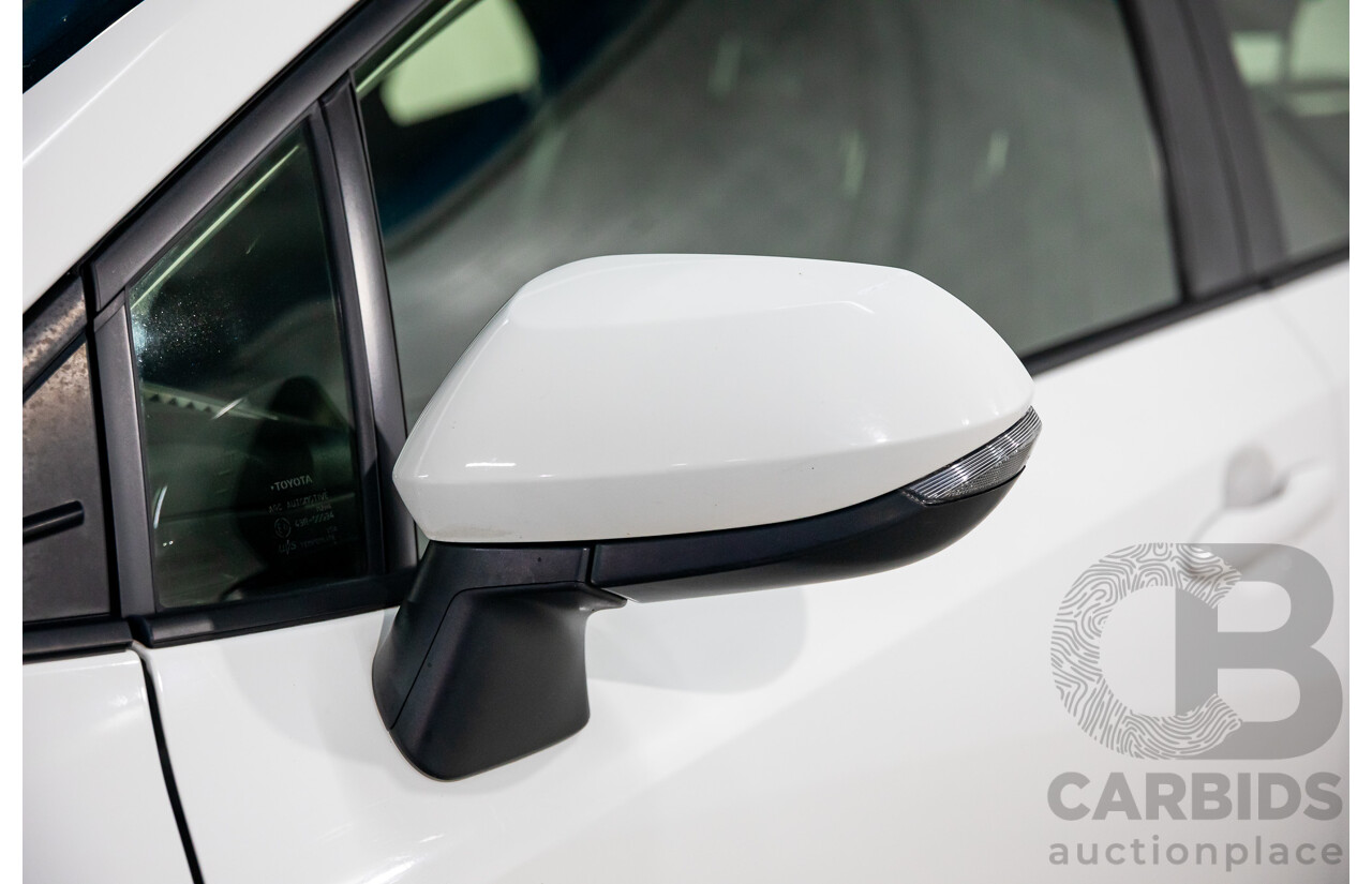 09/2020 Toyota Corolla Ascent Sport Hybrid (FWD) ZWE211R 5d Hatchback Glacier White 1.8L - Hybrid