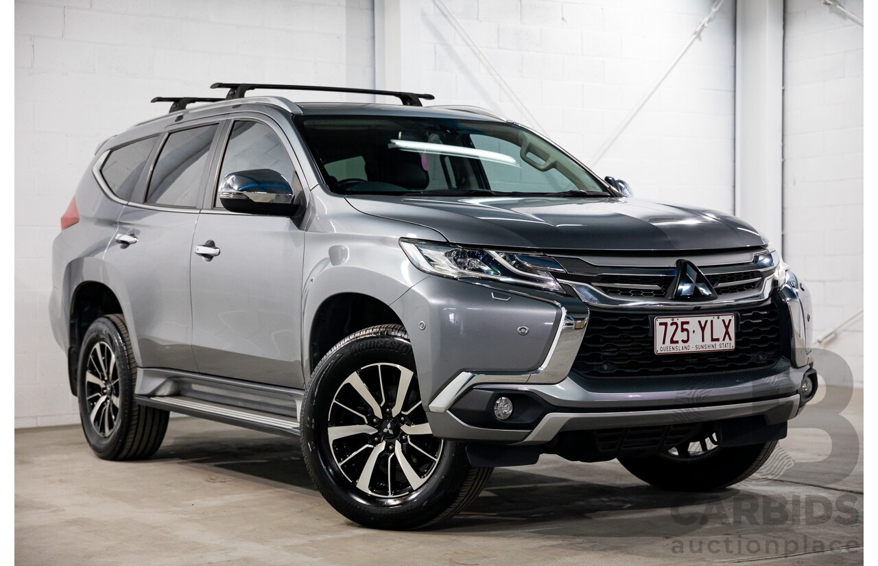 07/2018 Mitsubishi Pajero Sport Exceed (4x4) MY18 4d Wagon Titanium Metallic Turbo Diesel 2.4L - 7 Seater
