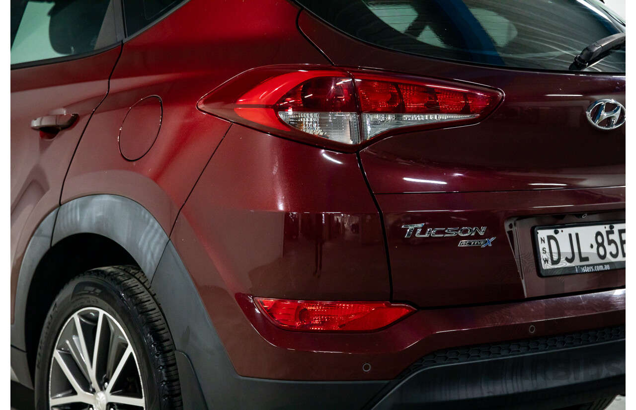05/2016 Hyundai Tucson Active X (FWD) TL 4d Wagon Ruby WIne Metallic 2.0L