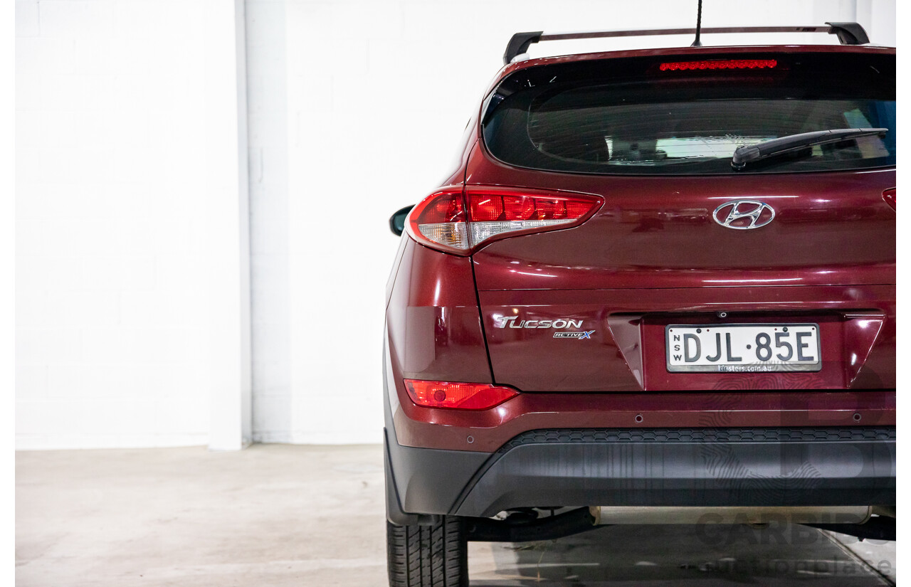 05/2016 Hyundai Tucson Active X (FWD) TL 4d Wagon Ruby WIne Metallic 2.0L