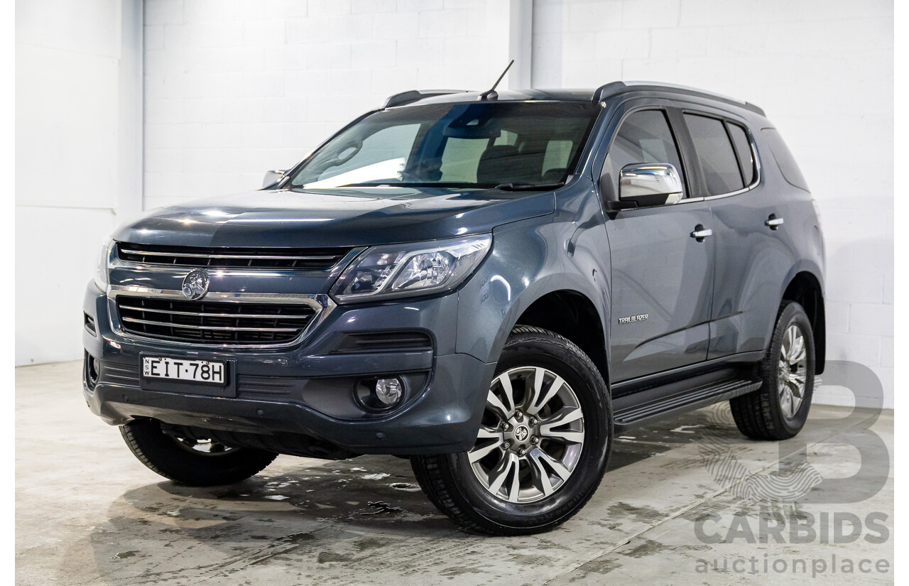 06/2020 Holden Trailblazer LTZ (4x4) 4x4 RG MY20 4D Wagon Dark Shadow Metallic Turbo Diesel 2.8L