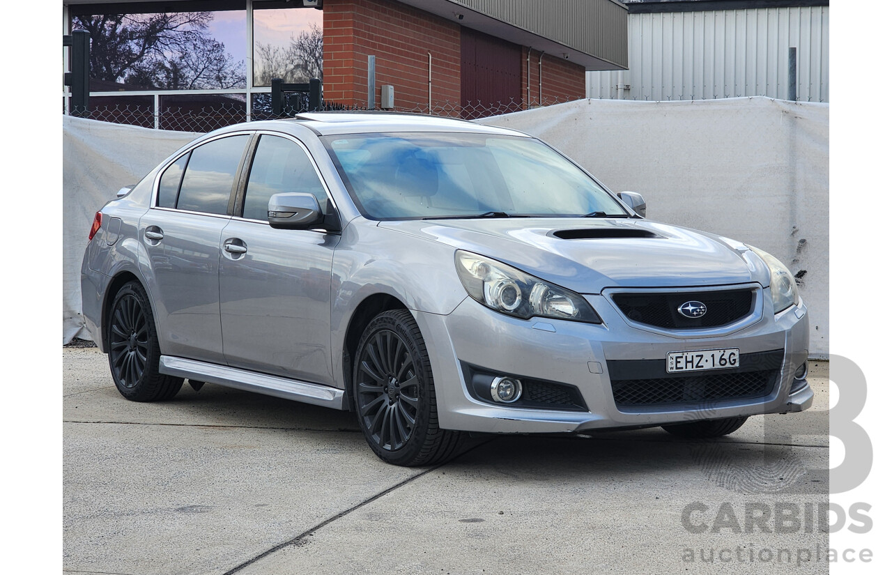 7/2010 Subaru Liberty 2.5i GT Premium MY10 4d Sedan Silver 2.5L