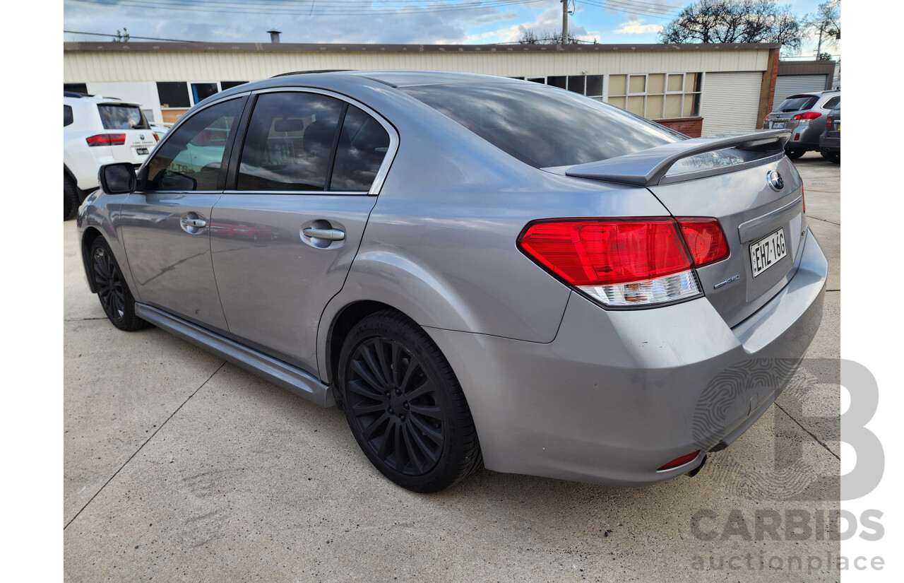 7/2010 Subaru Liberty 2.5i GT Premium MY10 4d Sedan Silver 2.5L