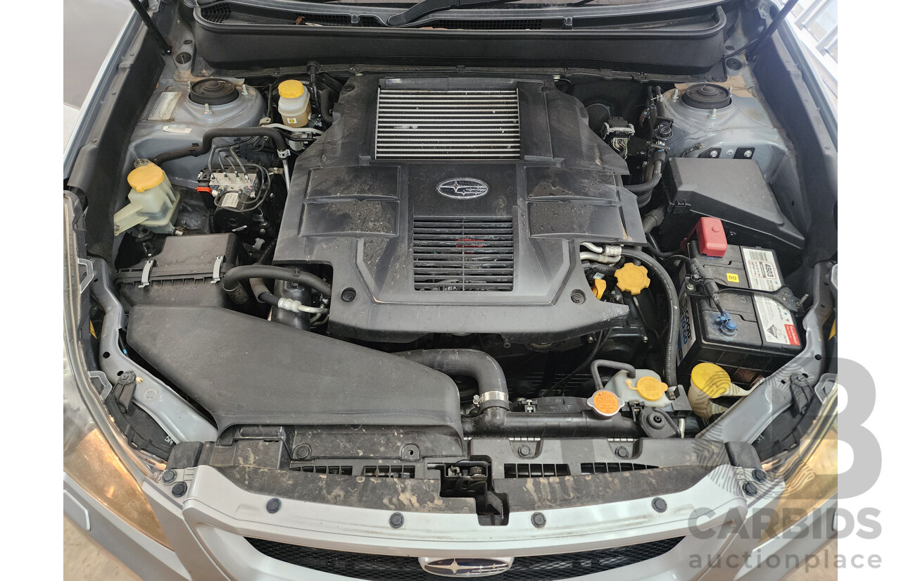 7/2010 Subaru Liberty 2.5i GT Premium MY10 4d Sedan Silver 2.5L