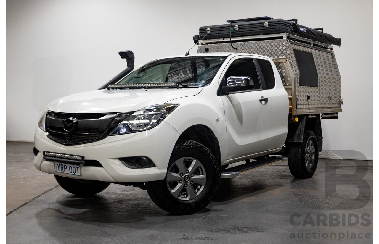 08/2017 Mazda BT-50 XT (4x4) MY17 UPDATE Freestyle C/Chas White Turbo Diesel 3.2L