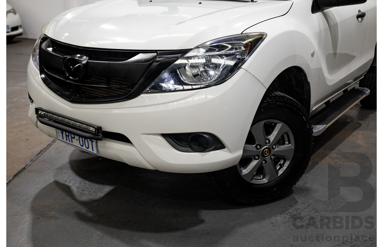08/2017 Mazda BT-50 XT (4x4) MY17 UPDATE Freestyle C/Chas White Turbo Diesel 3.2L