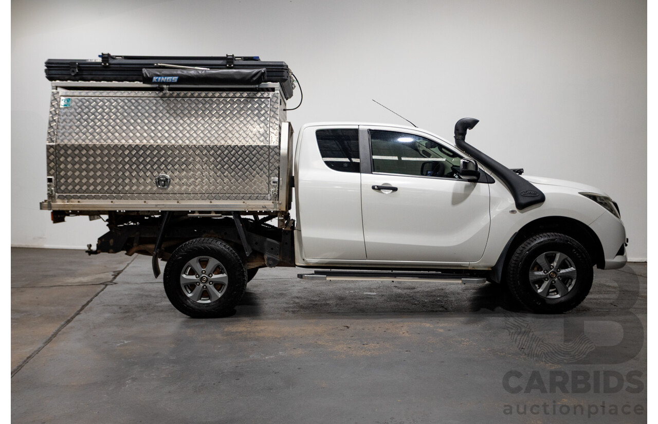 08/2017 Mazda BT-50 XT (4x4) MY17 UPDATE Freestyle C/Chas White Turbo Diesel 3.2L
