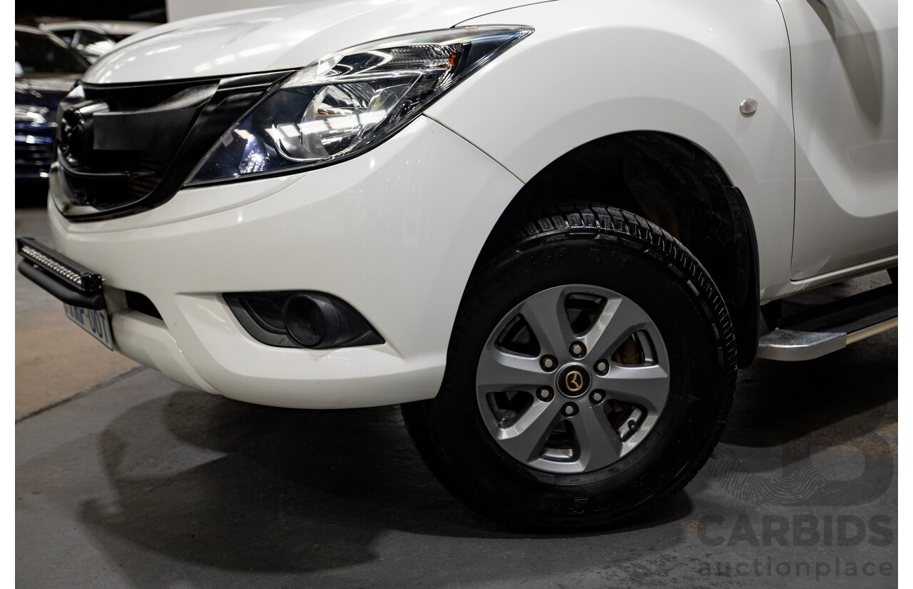 08/2017 Mazda BT-50 XT (4x4) MY17 UPDATE Freestyle C/Chas White Turbo Diesel 3.2L