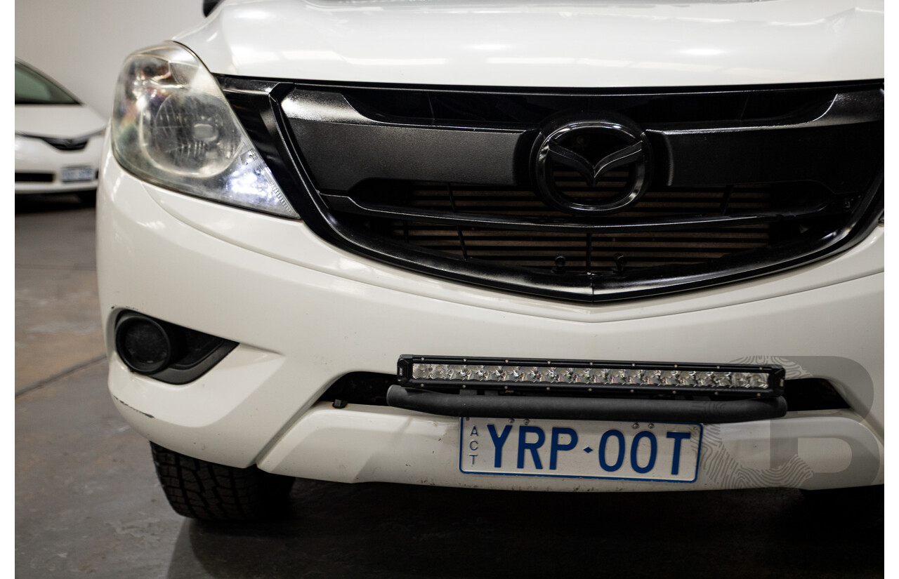 08/2017 Mazda BT-50 XT (4x4) MY17 UPDATE Freestyle C/Chas White Turbo Diesel 3.2L