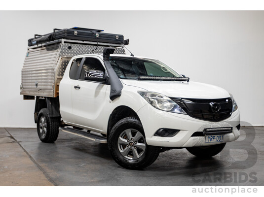 08/2017 Mazda BT-50 XT (4x4) MY17 UPDATE Freestyle C/Chas White Turbo Diesel 3.2L