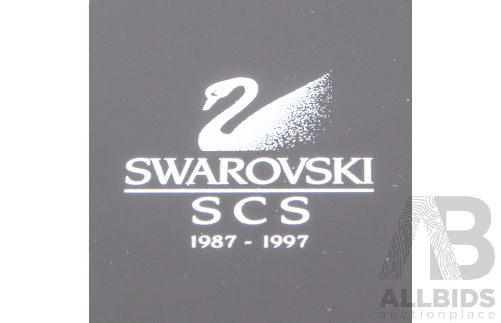 Swarovski Austrian Crystal 10th Anniversary Edition, The Squirrel, in Original Box and Packaging