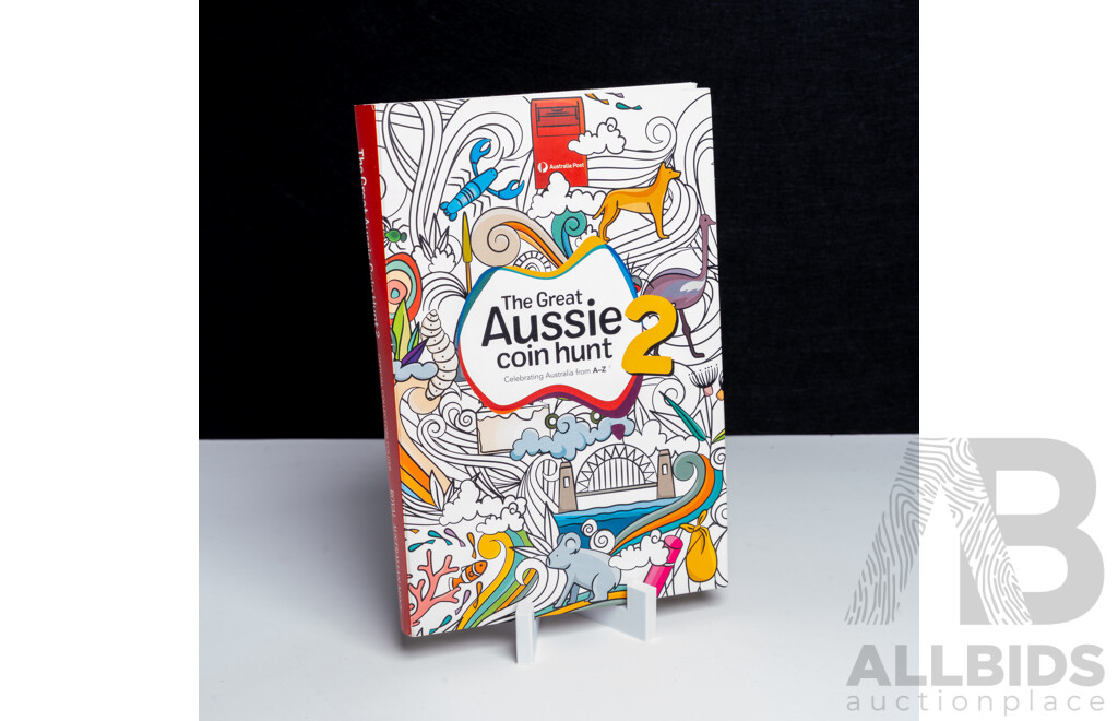 Australian 2021 Complete Great Aussie Coin Hunt Two Folder