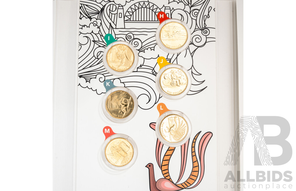 Australian 2021 Complete Great Aussie Coin Hunt Two Folder