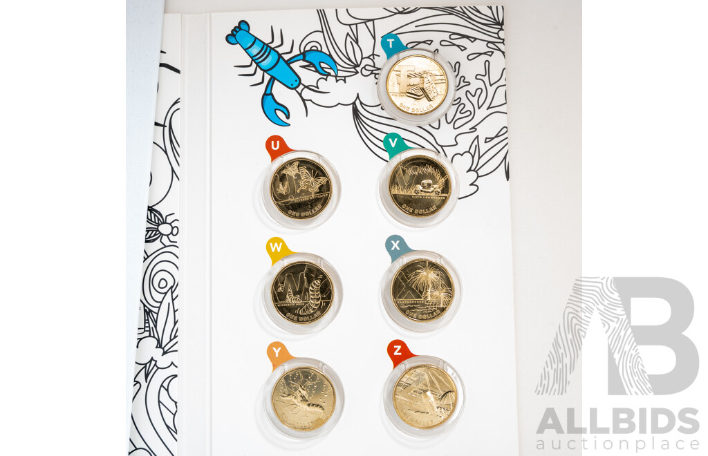 Australian 2021 Complete Great Aussie Coin Hunt Two Folder