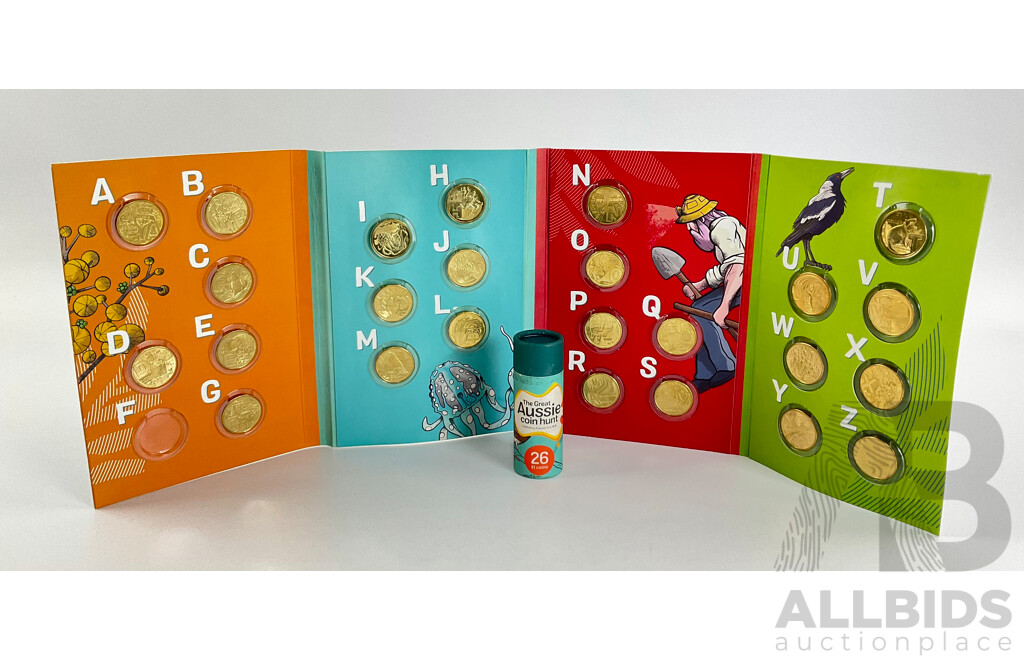 Australian 2022 Great Aussie Coin Hunt Set, Lacking F