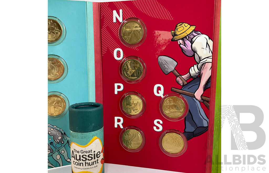 Australian 2022 Great Aussie Coin Hunt Set, Lacking F