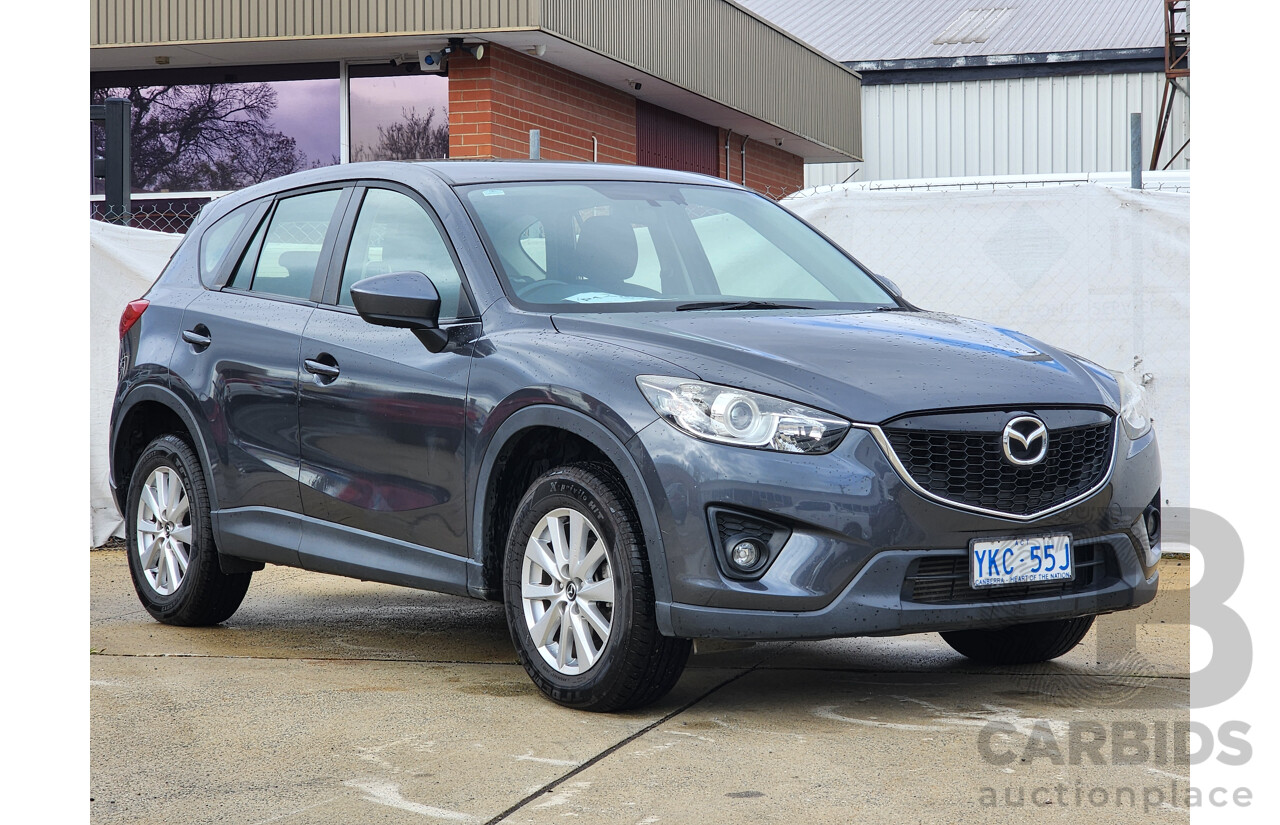 7/2014 Mazda Cx-5 MAXX Sport (4x4) MY13 UPGRADE 4d Wagon Grey 2.2L