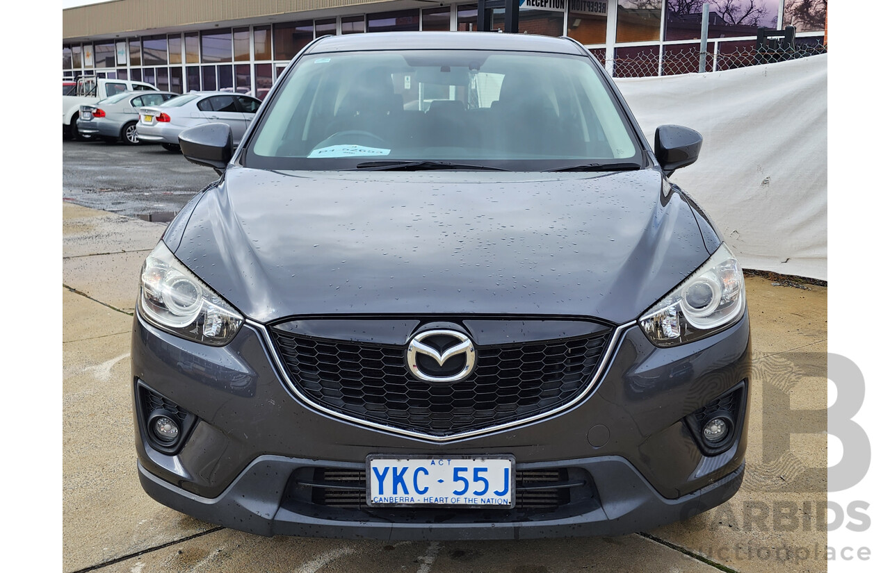 7/2014 Mazda Cx-5 MAXX Sport (4x4) MY13 UPGRADE 4d Wagon Grey 2.2L