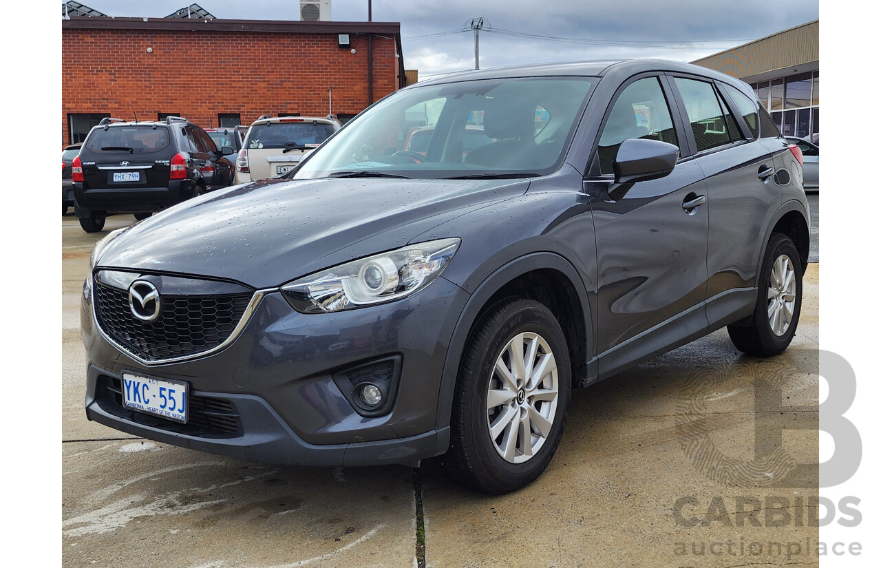 7/2014 Mazda Cx-5 MAXX Sport (4x4) MY13 UPGRADE 4d Wagon Grey 2.2L