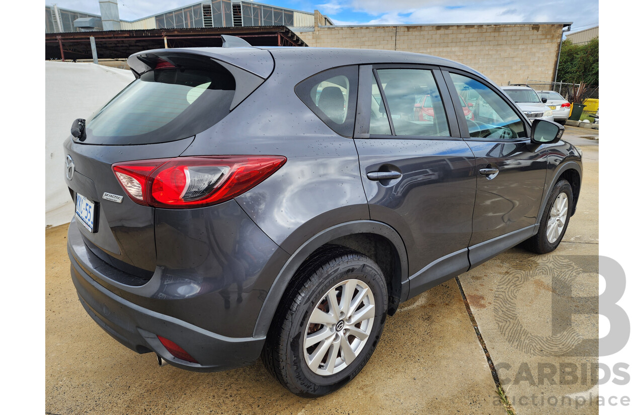 7/2014 Mazda Cx-5 MAXX Sport (4x4) MY13 UPGRADE 4d Wagon Grey 2.2L