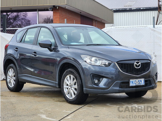 7/2014 Mazda Cx-5 MAXX Sport (4x4) MY13 UPGRADE 4d Wagon Grey 2.2L
