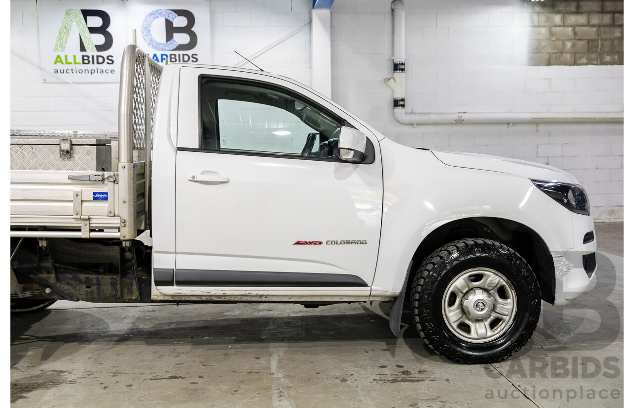 02/2020 Holden Colorado LS (4x4) RG MY20 C/Chas Summit White Turb Diesel 2.8L