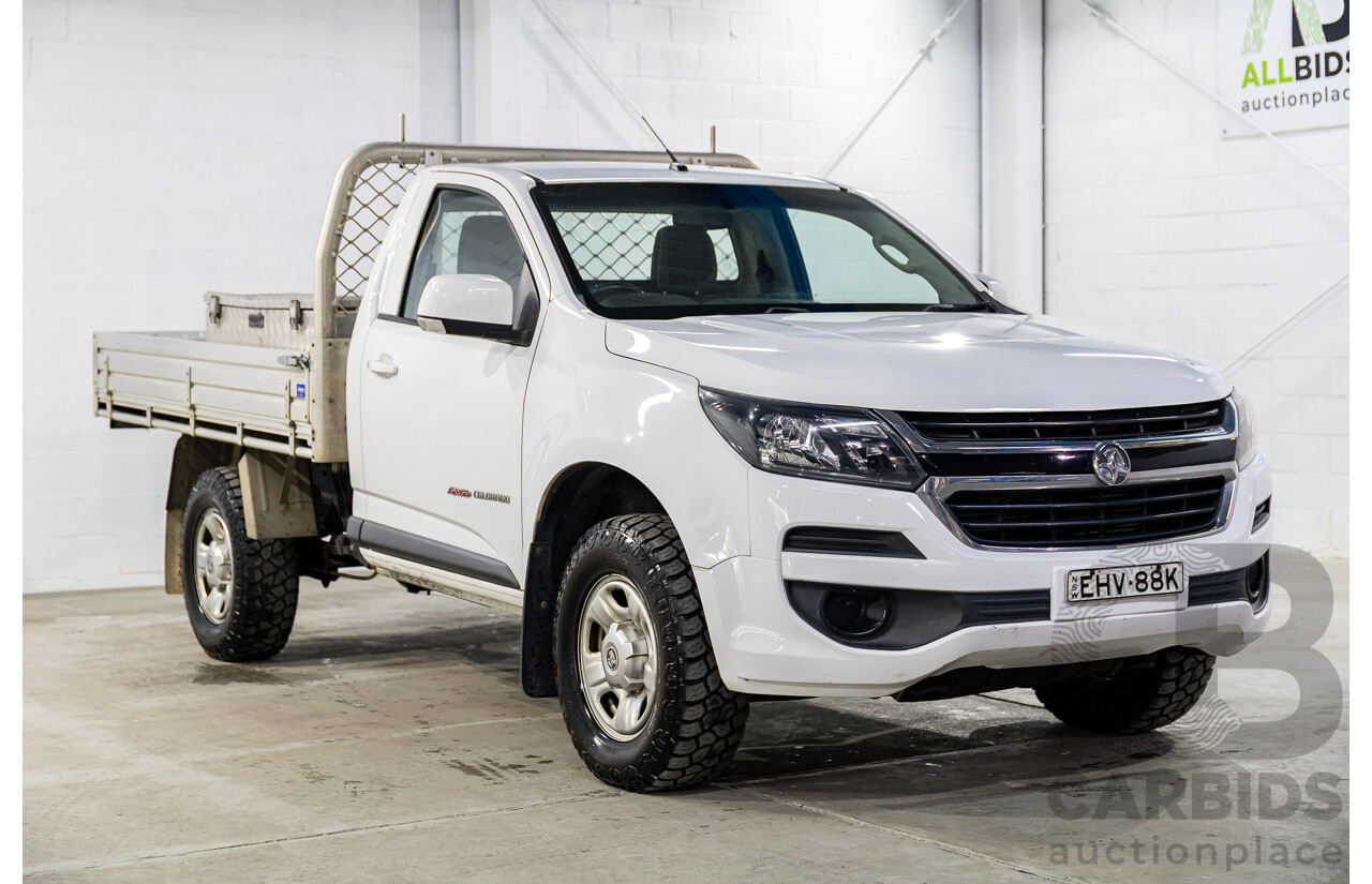 02/2020 Holden Colorado LS (4x4) RG MY20 C/Chas Summit White Turb Diesel 2.8L