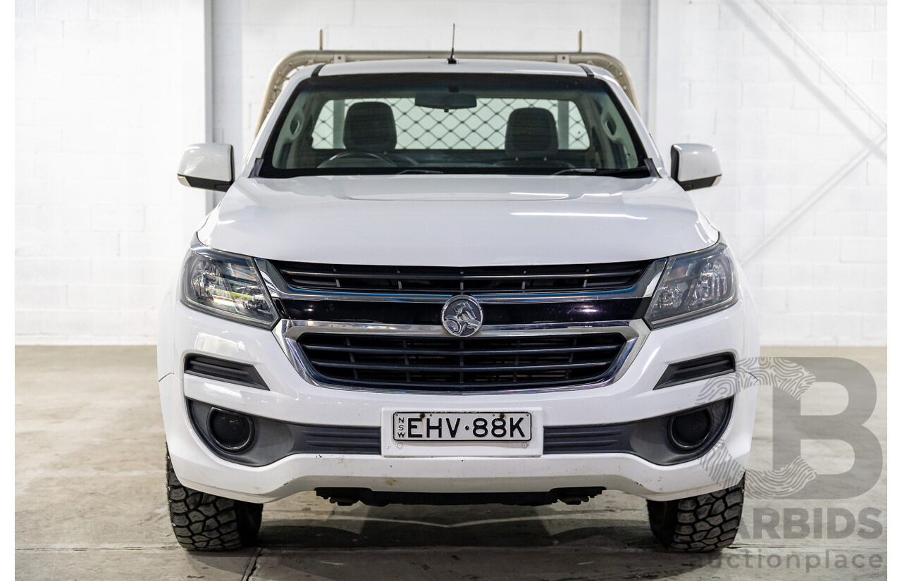 02/2020 Holden Colorado LS (4x4) RG MY20 C/Chas Summit White Turb Diesel 2.8L