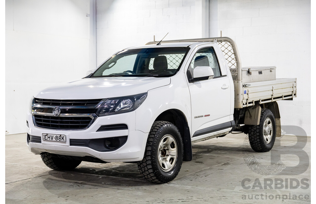 02/2020 Holden Colorado LS (4x4) RG MY20 C/Chas Summit White Turb Diesel 2.8L