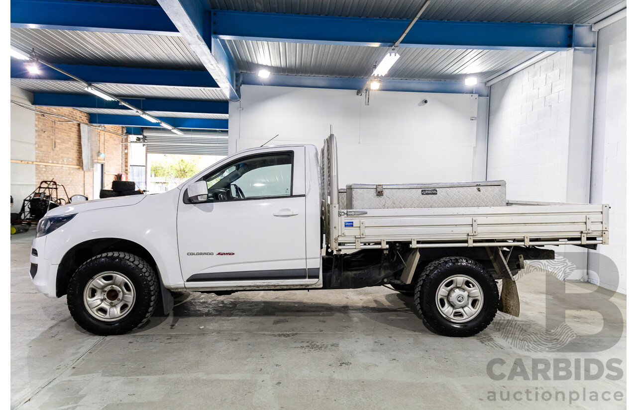 02/2020 Holden Colorado LS (4x4) RG MY20 C/Chas Summit White Turb Diesel 2.8L