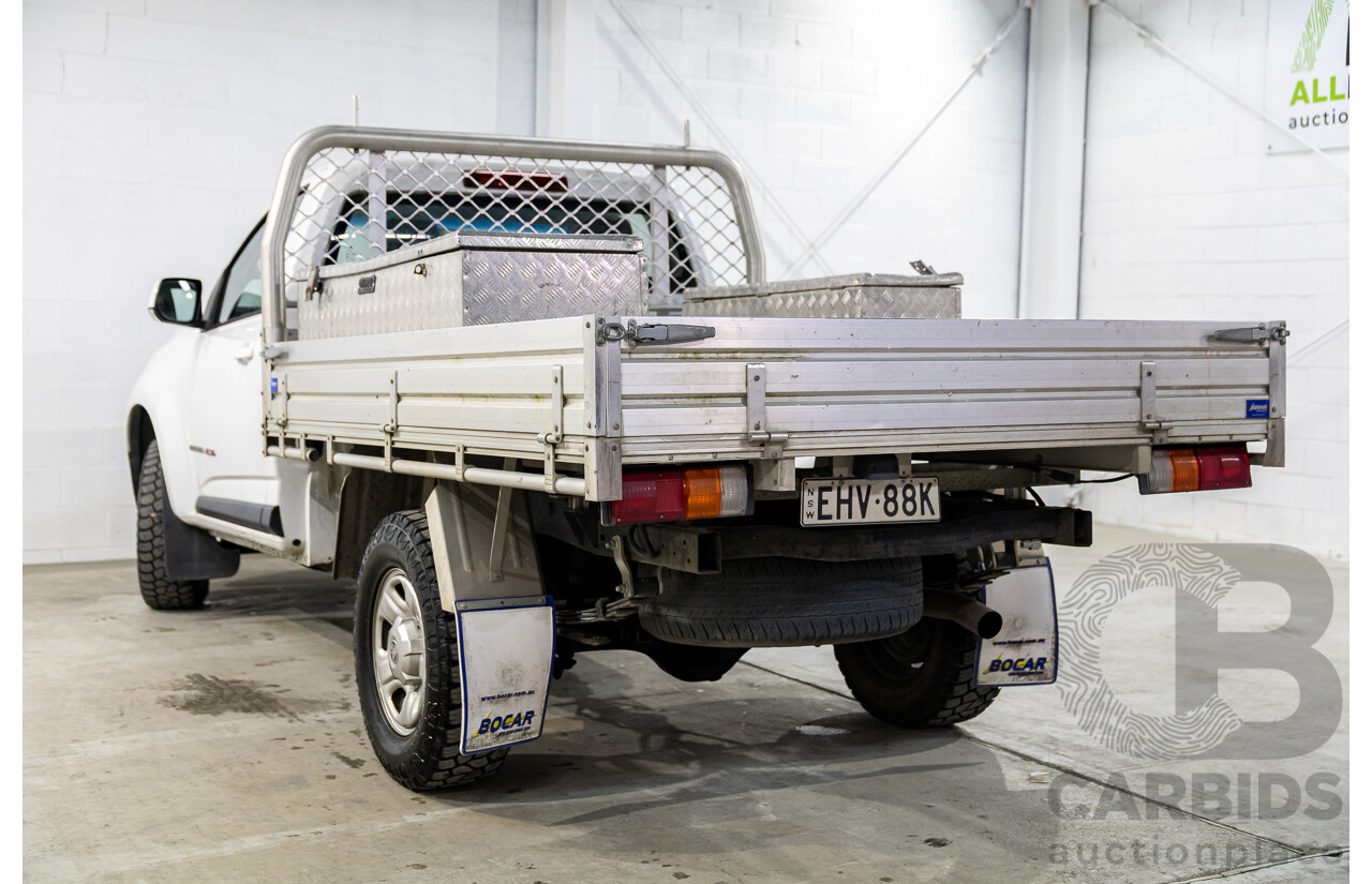 02/2020 Holden Colorado LS (4x4) RG MY20 C/Chas Summit White Turb Diesel 2.8L