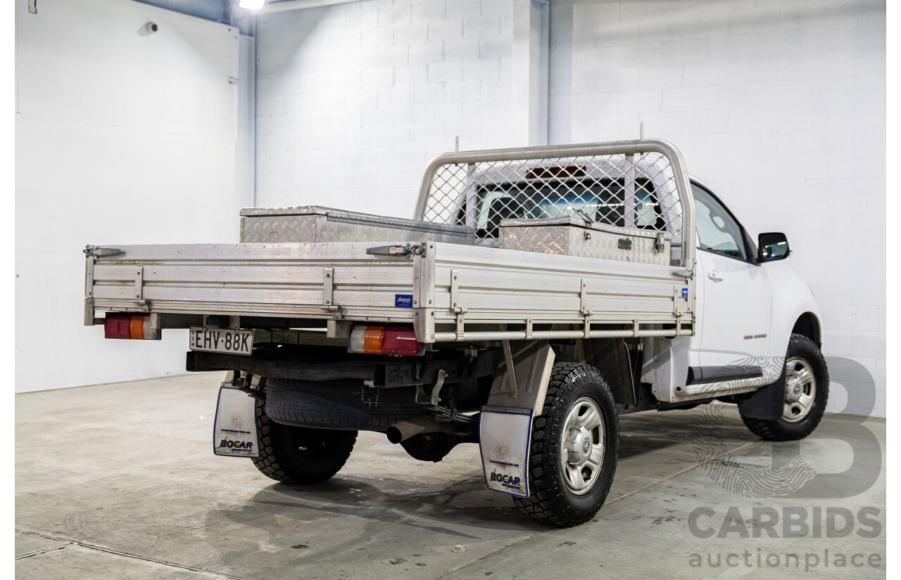 02/2020 Holden Colorado LS (4x4) RG MY20 C/Chas Summit White Turb Diesel 2.8L