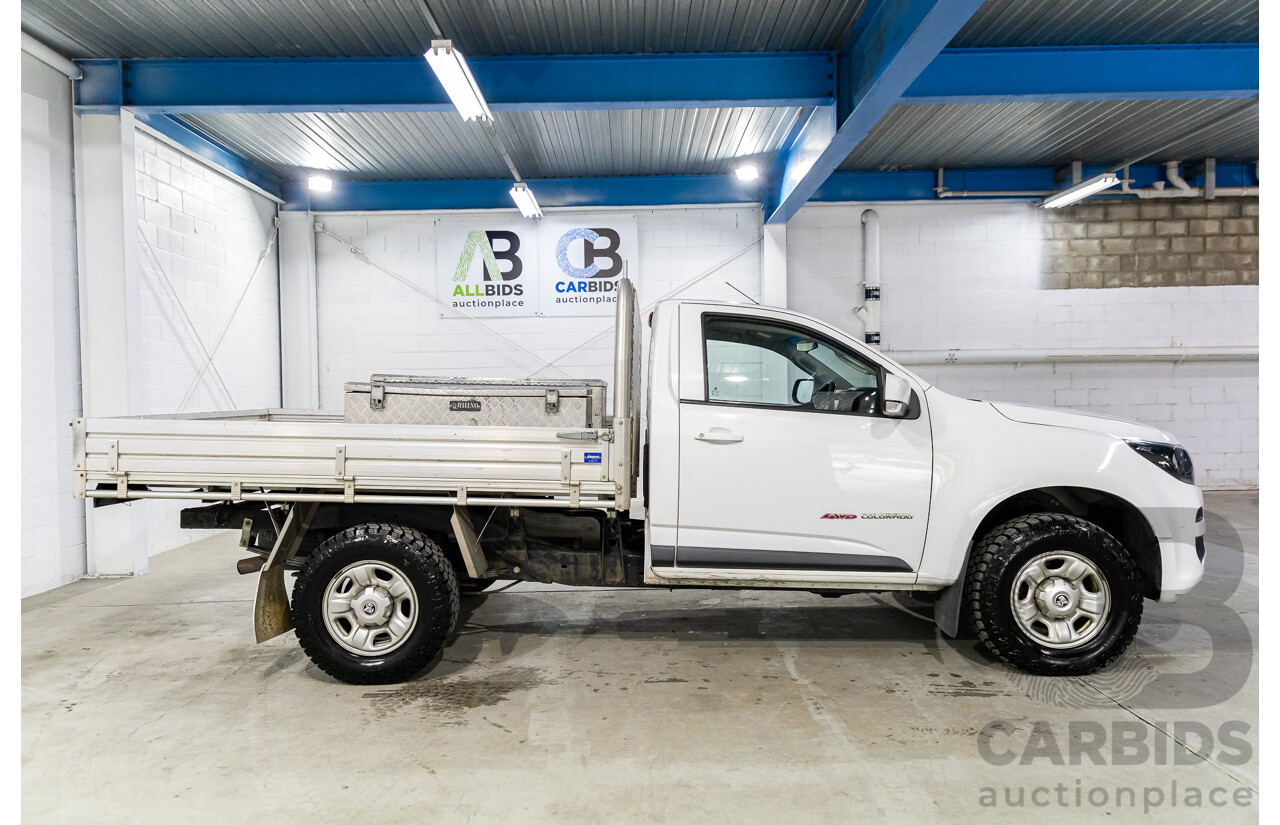 02/2020 Holden Colorado LS (4x4) RG MY20 C/Chas Summit White Turb Diesel 2.8L