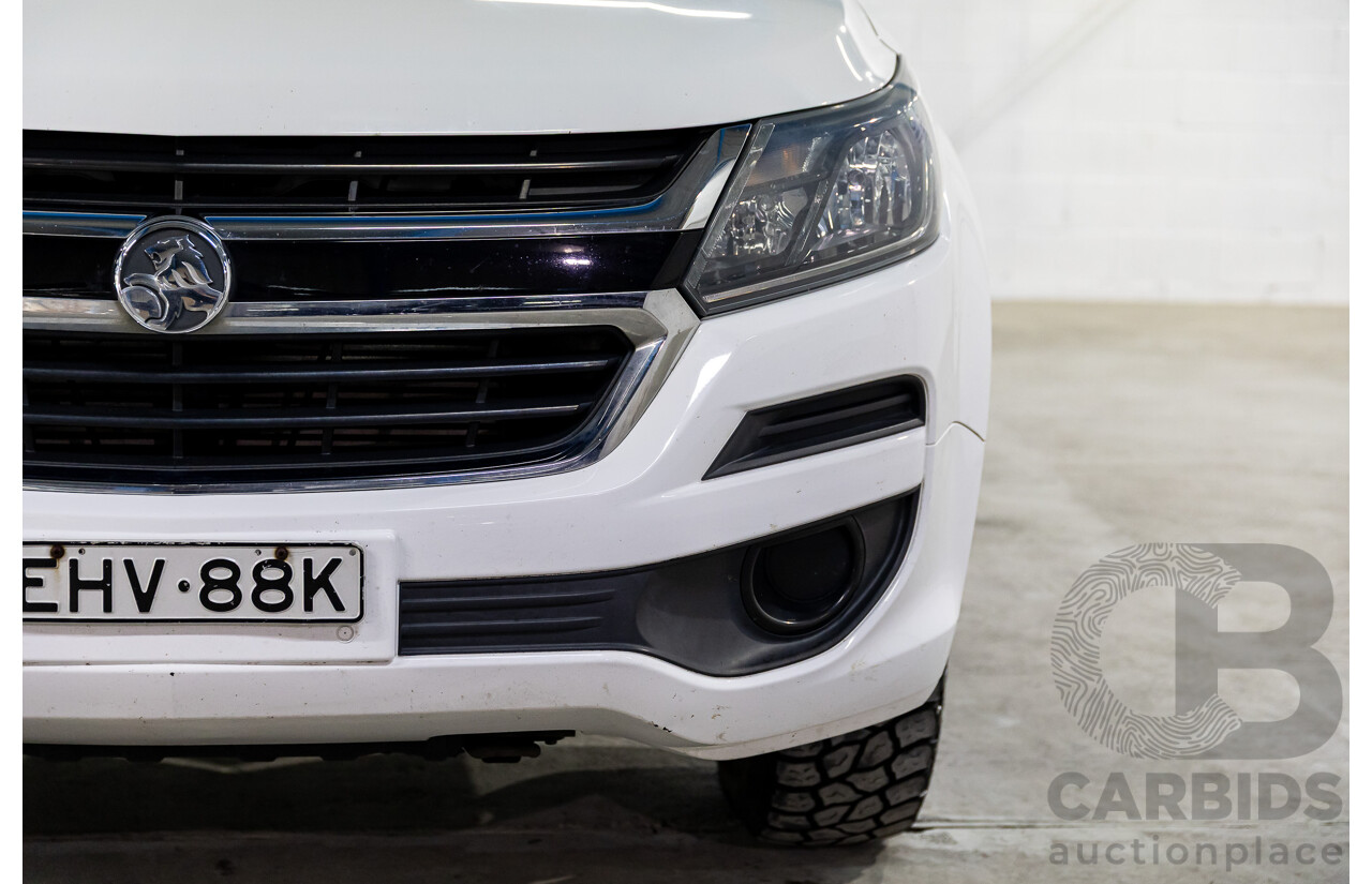 02/2020 Holden Colorado LS (4x4) RG MY20 C/Chas Summit White Turb Diesel 2.8L