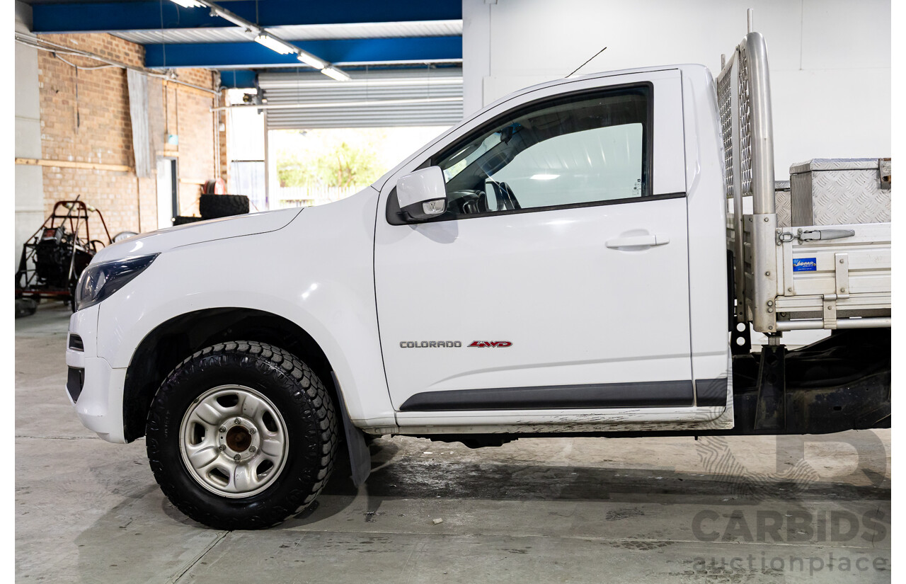 02/2020 Holden Colorado LS (4x4) RG MY20 C/Chas Summit White Turb Diesel 2.8L